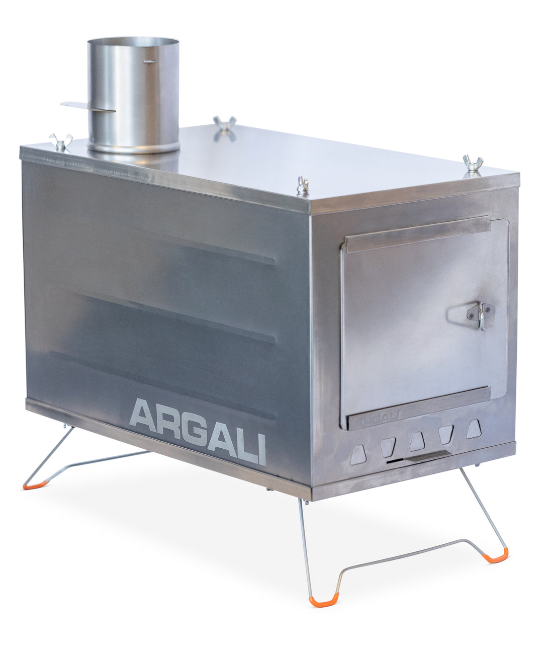 titanium tent stove ARGALI Skyline Ti Titanium Wood Stove – GearFex