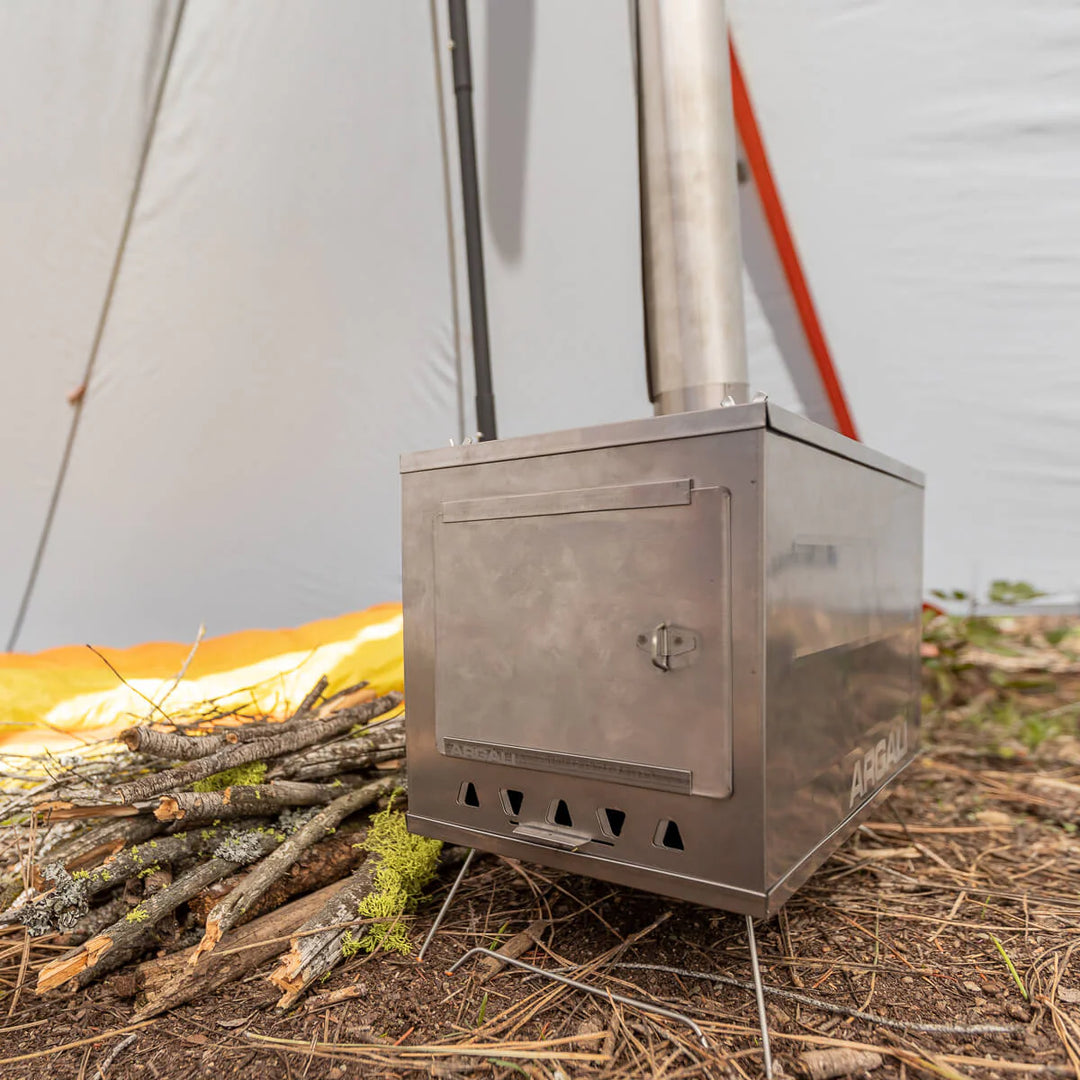 ARGALI Skyline Ti Titanium Wood Stove
