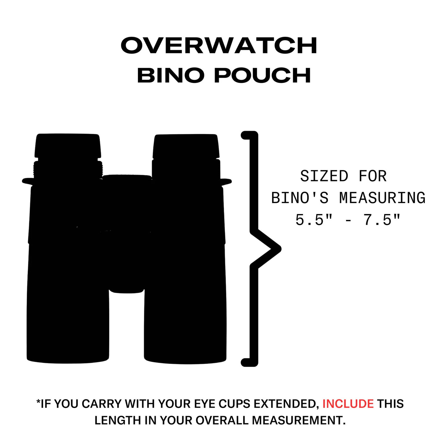 FHF Gear Overwatch Bino Pouch