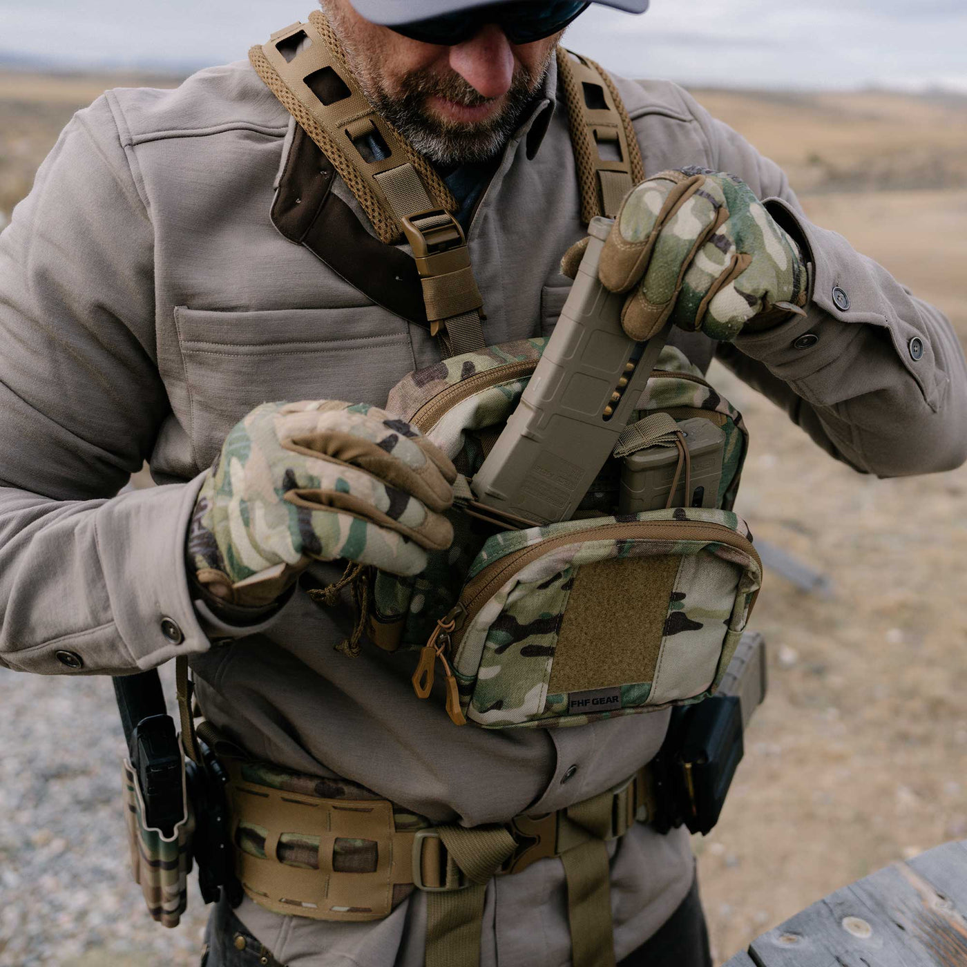 FHF Gear Stackable Double AR Mag Pouch