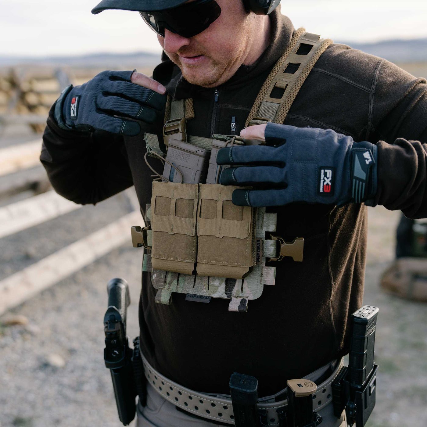 FHF Gear Stackable Double AR Mag Pouch